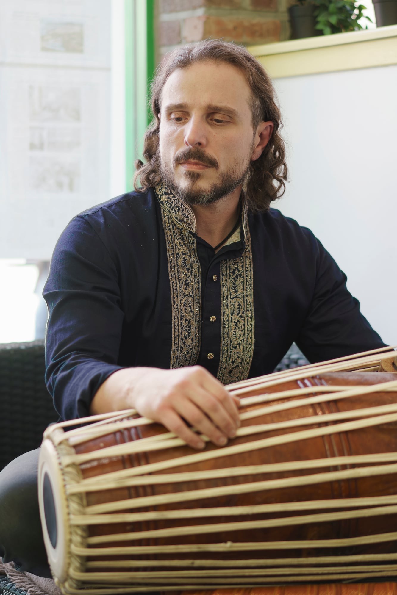 Pakhawaj player
