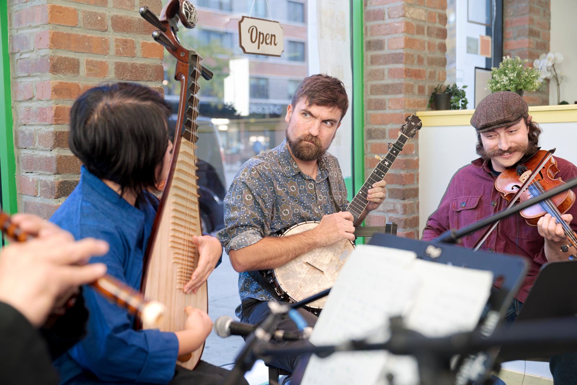 Sino-American Jam: Silk & Bamboo Meets Old-Time Music, Beef Up Noodle
